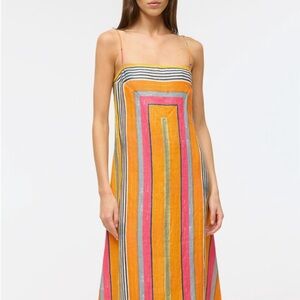 Staud Lauren dress size M. Brand new